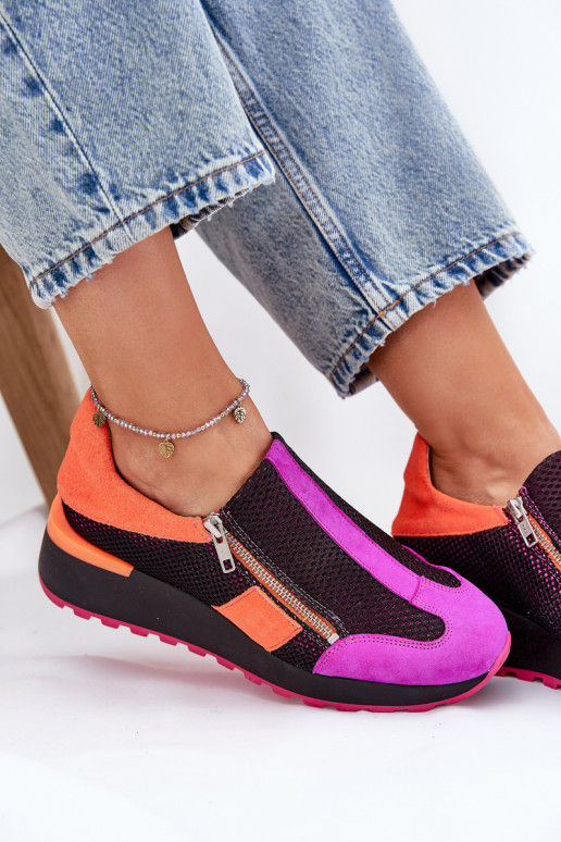 Štýlovýl kožených tenisiek Máciejka 06853-15 čierna Štýlovýl kožených tenisiek Máciejka 06853-15 čierna