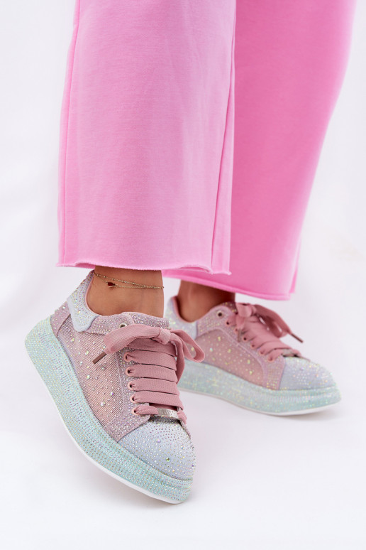 Zdobené Tenisky model obuvi s platformou GOE RR2N4009 Rôzne farby