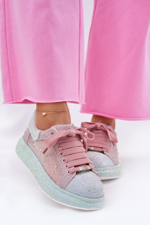 Zdobené Tenisky model obuvi s platformou GOE RR2N4009 Rôzne farby