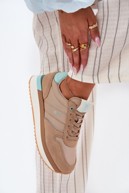 zo semišu Tenisky model obuvi Dámske Big Star RR274A048 HI-POLY SYSTEM béžová zo semišu Tenisky model obuvi Dámske Big Star RR274A048 HI-POLY SYSTEM béžová