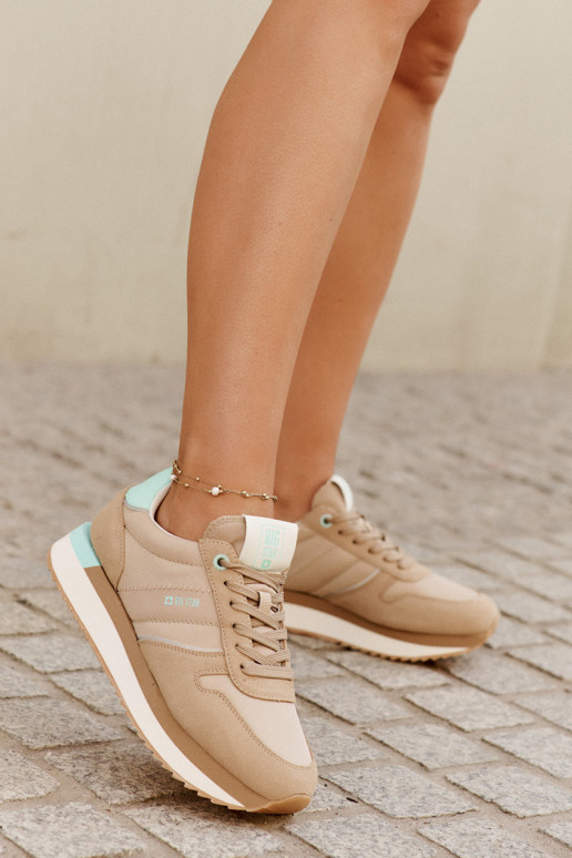 zo semišu Tenisky model obuvi Dámske Big Star RR274A048 HI-POLY SYSTEM béžová zo semišu Tenisky model obuvi Dámske Big Star RR274A048 HI-POLY SYSTEM béžová