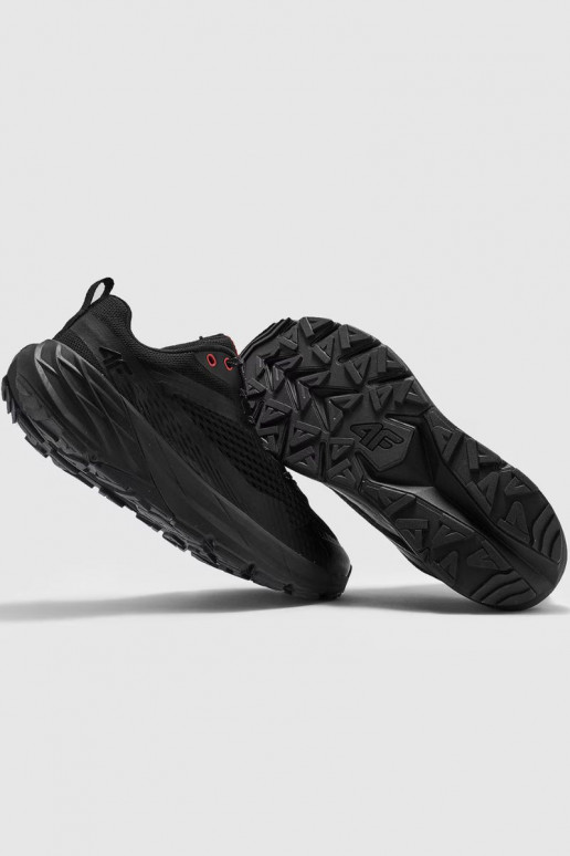 tenisky pánske Do Trekkingu I Trailu SPEED HIKER 4F 4FINMM00FOTSM036-20S čierna