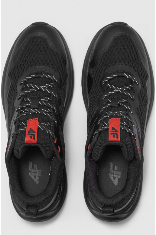 tenisky pánske Do Trekkingu I Trailu SPEED HIKER 4F 4FINMM00FOTSM036-20S čierna