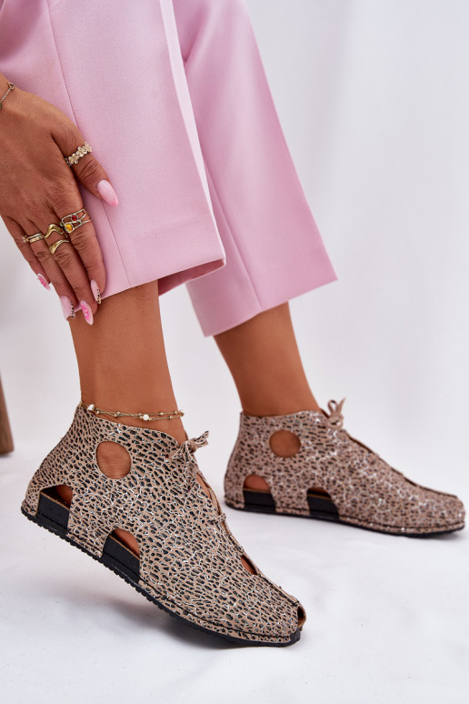 Vzorované Kožené Čižmy Máciejka 03426-49 so vzormi leopardej kožušiny Vzorované Kožené Čižmy Máciejka 03426-49 so vzormi leopardej kožušiny