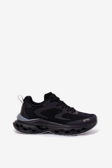 tenisky pánske s platformou Big Star RR174022 Hi-Poly System čierna 2