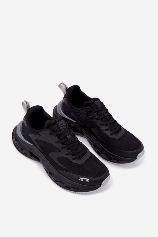 tenisky pánske s platformou Big Star RR174022 Hi-Poly System čierna tenisky pánske s platformou Big Star RR174022 Hi-Poly System čierna