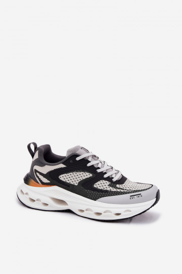 tenisky pánske s platformou Big Star RR174023 Hi-Poly System sivá