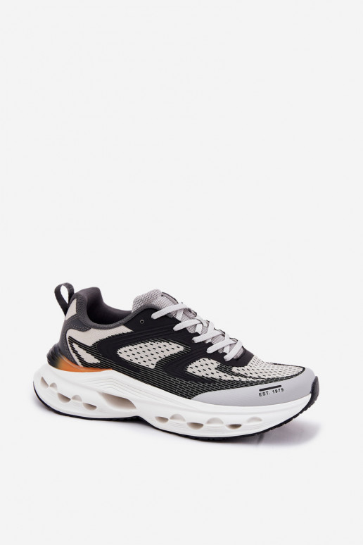 tenisky pánske s platformou Big Star RR174023 Hi-Poly System sivá