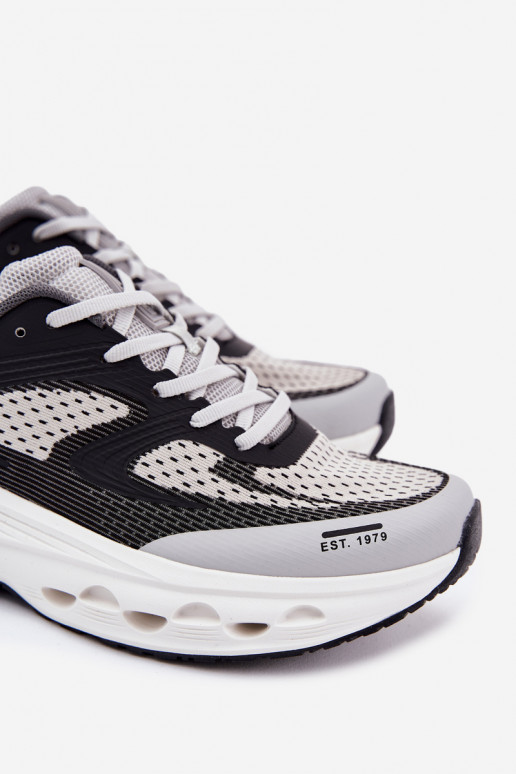 tenisky pánske s platformou Big Star RR174023 Hi-Poly System sivá