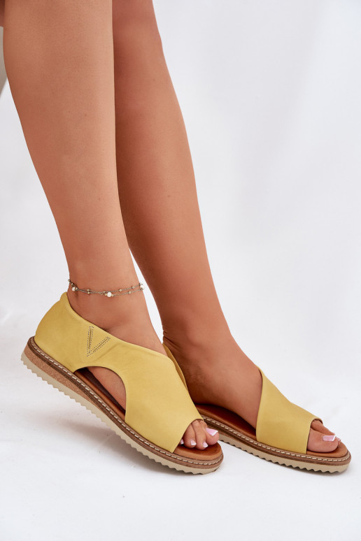 Dámske sandále Dámske Artiker 46C1015 žltá Dámske sandále Dámske Artiker 46C1015 žltá