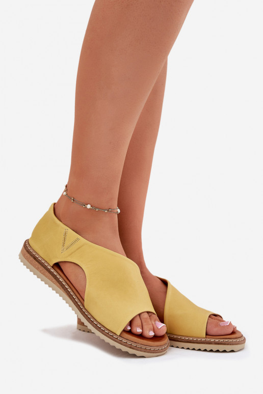 Dámske sandále Dámske Artiker 46C1015 žltá Dámske sandále Dámske Artiker 46C1015 žltá