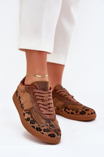 Tenisky model obuvi Dámske Daniel Lopez Just Dare SS2D4017 so vzormi leopardej kožušiny 2
