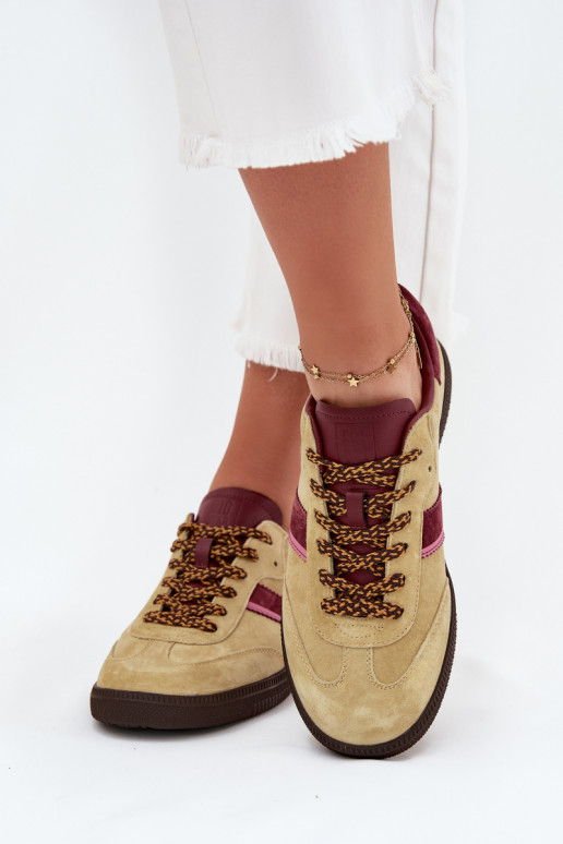 zo semišu Nízka Tenisky model obuvi Dámske Big Star SS274680 HI-POLY SYSTEM Limetka zo semišu Nízka Tenisky model obuvi Dámske Big Star SS274680 HI-POLY SYSTEM Limetka