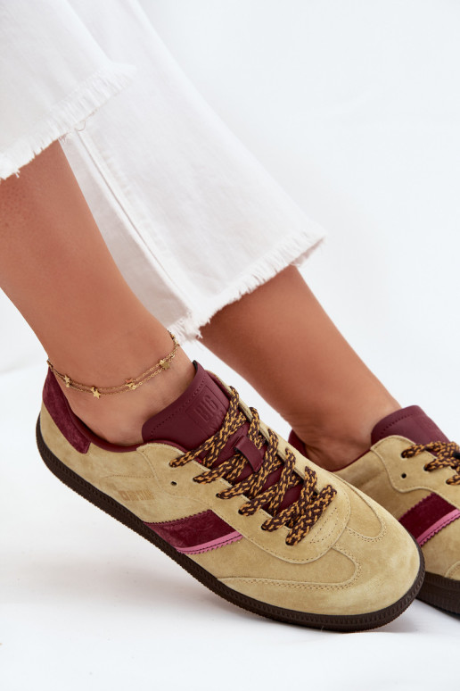 zo semišu Nízka Tenisky model obuvi Dámske Big Star SS274680 HI-POLY SYSTEM Limetka zo semišu Nízka Tenisky model obuvi Dámske Big Star SS274680 HI-POLY SYSTEM Limetka