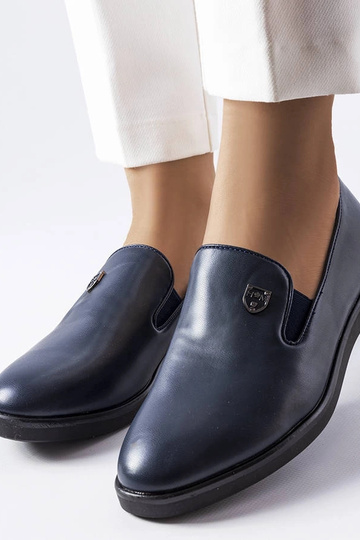 Tmavomodré hladké...