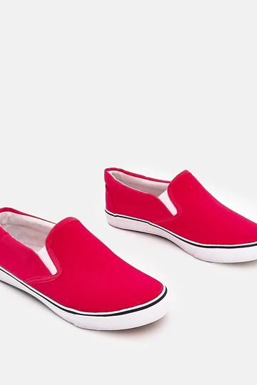 Fuchsiové detské slip-on tenisky Lagunes 2