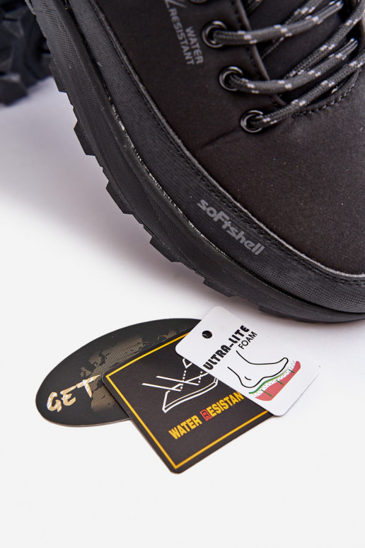 INodoodporne Jednoduché tenisky Treking pánske McBraun čierna