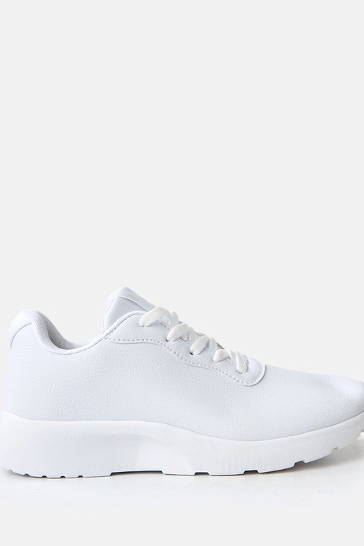 Biele pánske vyvýšené športové...