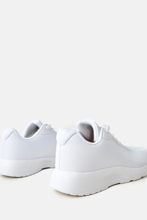 Biele pánske vyvýšené športové...