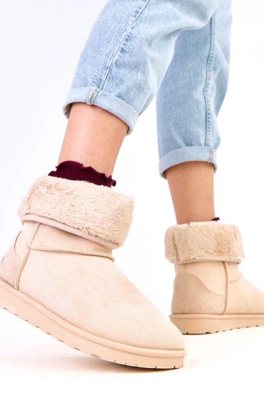 Pieskové snehule s kožušinou na...