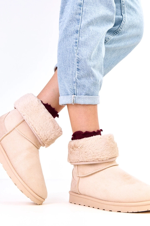 Pieskové snehule s kožušinou na...