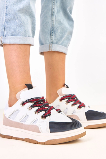 Čierne tenisky so širokými...