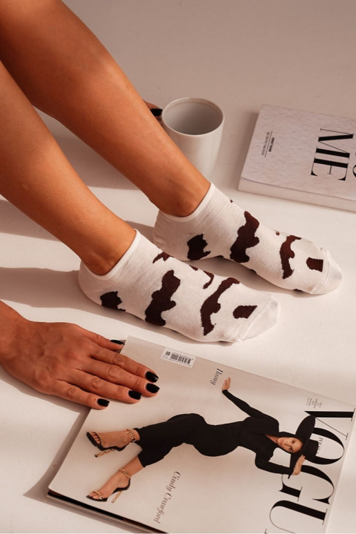 Ponožky Dámske IN Łaty slonovina