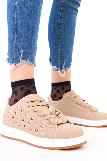 Hnedé športové tenisky na... 2