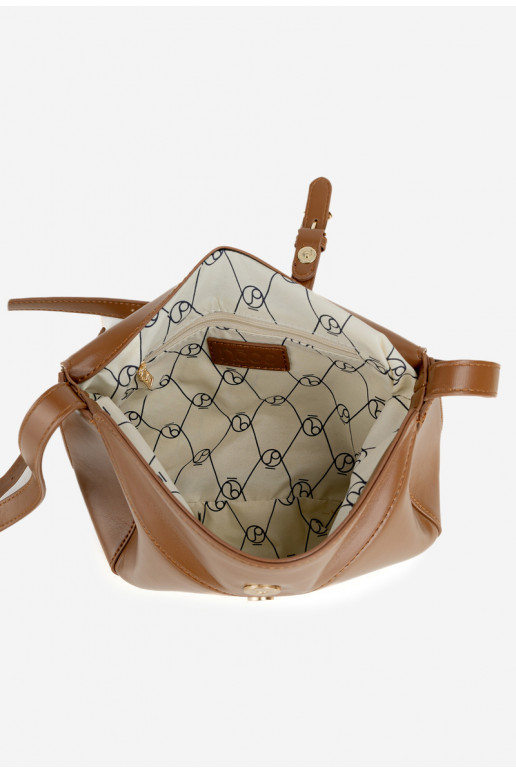 Kabelka Poštárka NOBO BAG5780-M17 SvetloHnedá