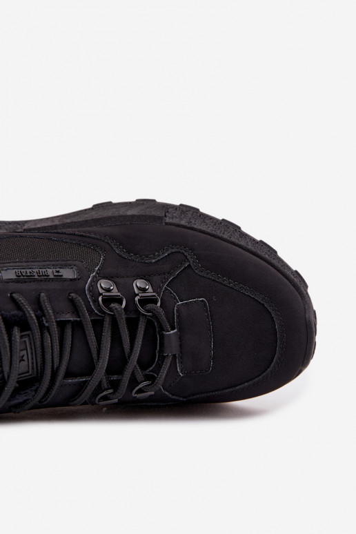 tenisky pánske zahriať sa SS174411 HI-POLY SYSTEM čierna