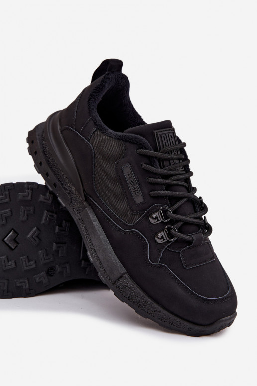 tenisky pánske zahriať sa SS174411 HI-POLY SYSTEM čierna