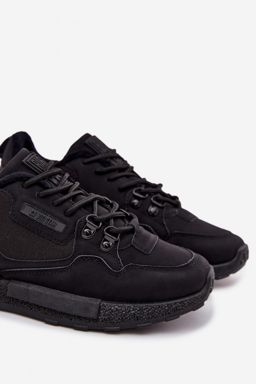 tenisky pánske zahriať sa SS174411 HI-POLY SYSTEM čierna