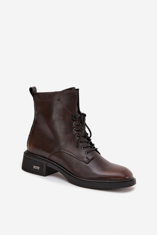 Dámske čižmyZapnutéturalnej Skóry Zapnuté nízkom opätku zahriať sa Vinceza 39955 CzekoladoIne Dámske čižmyZapnutéturalnej Skóry Zapnuté nízkom opätku zahriať sa Vinceza 39955 CzekoladoIne