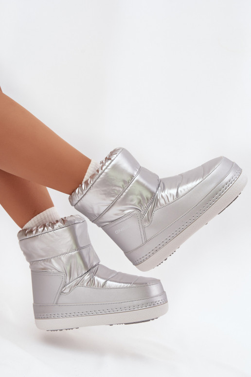 Snehule Dámske O'NEILL LISA CHELSEA INOMEN MID 90253013.01T strieborná farba