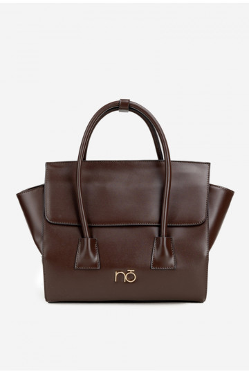Kabelka na batožinu NOBO BAG5810-M17 čokoládová