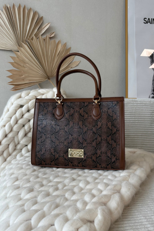 Kabelka Zvierací vzor NOBO BAG6150-M17 Hnedá