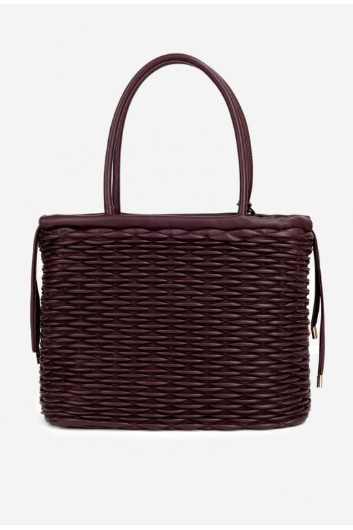 Kabelka Typu Zapnutékupujúci NOBO BAG5940-005 bordová