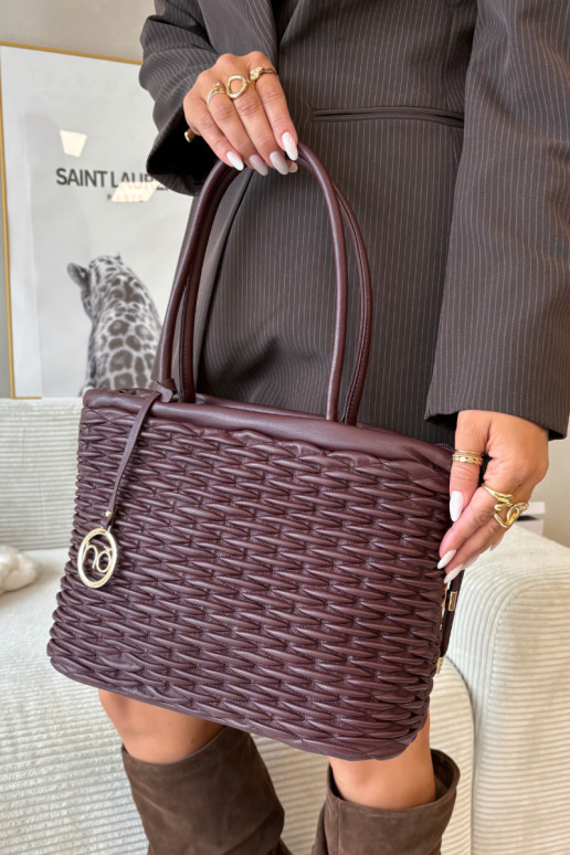 Kabelka Typu Zapnutékupujúci NOBO BAG5940-005 bordová