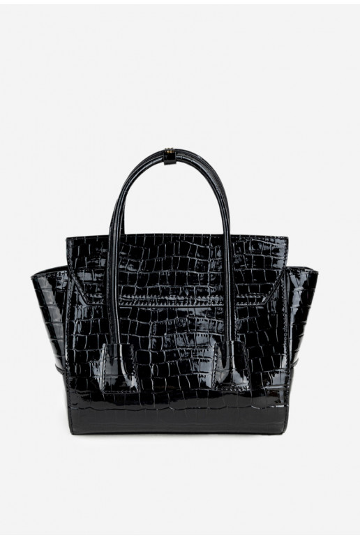 Málá kabelka KuforTłoczonym Vzor NOBO BAG5800-M20 čierna