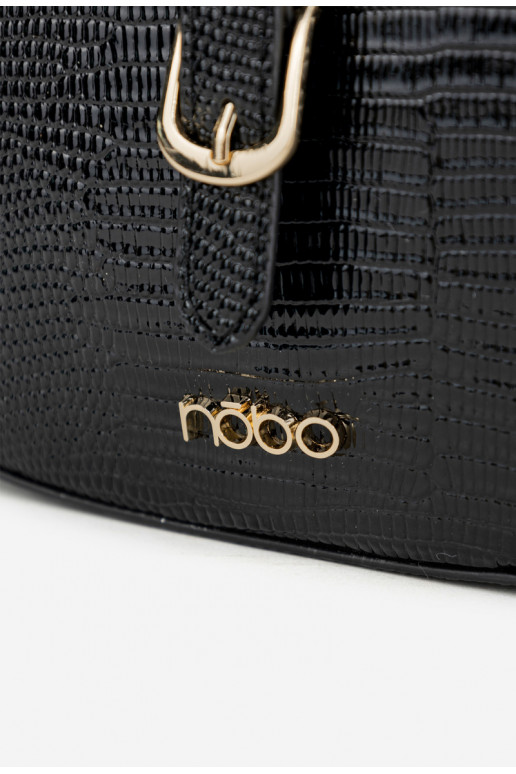 Kabelka PoštárkaDrobnym Tłoczeniem NOBO BAG5780-M20 čierna