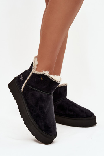 Snehule Dámske s platformou INrangler 20253093.25Y čierna 2