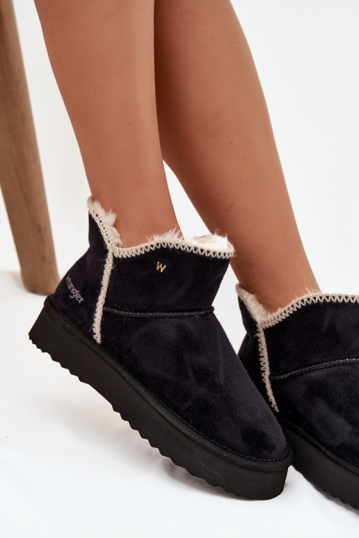 Snehule Dámske s platformou INrangler 20253093.25Y čierna