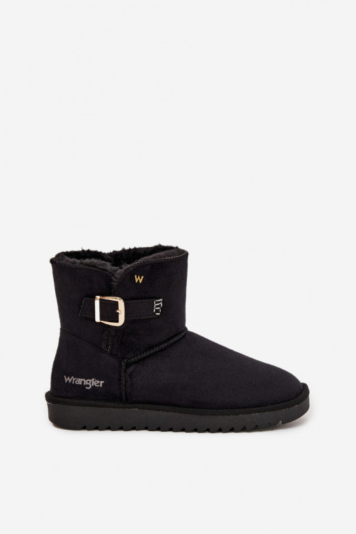 Snehule Dámske s prackami INrangler 20253091.25Y čierna