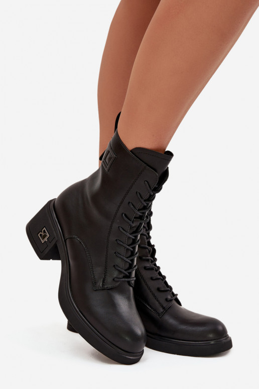 zahriať sa Dámske čižmyZapnutéturalnej Skóry Zapnuté Klocku Vinceza 66819 čierna zahriať sa Dámske čižmyZapnutéturalnej Skóry Zapnuté Klocku Vinceza 66819 čierna