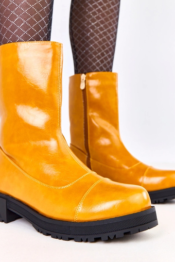 Oranžové dámske kotníkové... 2