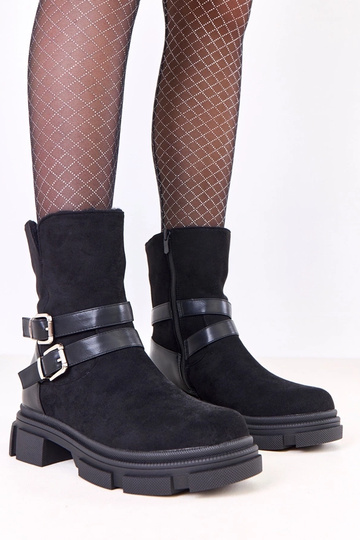 Čierne teplé čižmy so... 2