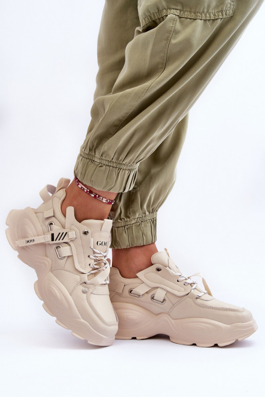 tenisky Tenisky model obuvi GOE MM2N4015 béžová