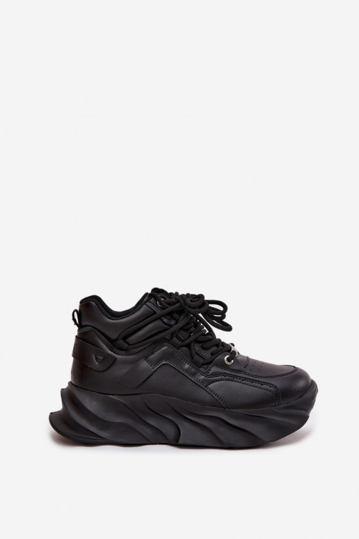 Tenisky model obuvi Dámske pravá koža GOE SS2N4036 čierna