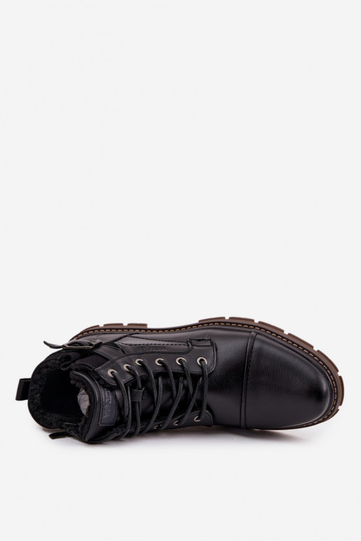 Zimné čižmy pánske INrangler 20253035.11A tmavohnedá