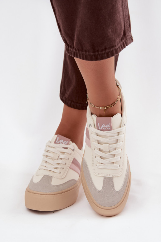 Tenisky model obuvi Dámske LEE AILANI INOMEN LOIN 50253004.02A Zgaszona Biel